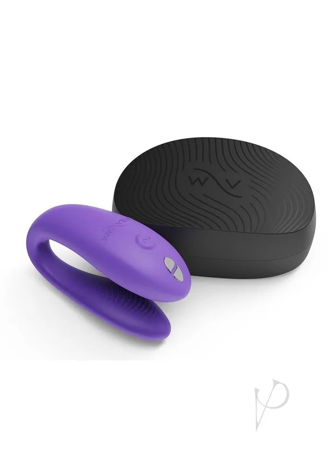 Vibrators We Vibe WeVibe Sync Go App Control Rechargeable Silicone Couples Vibrator Light Purple