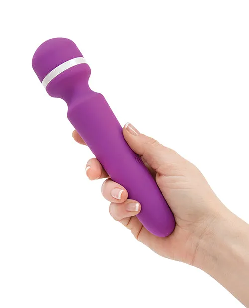 Vibrators Wonderlust Destiny Silicone Rechargeable Wand Massager Purple Wonderlust