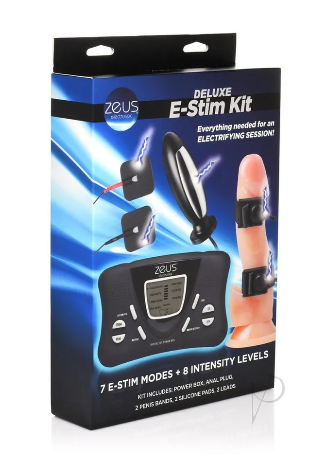 Vibrators Zeus Electrosex Zeus Electosex Deluxe EStim Kit
