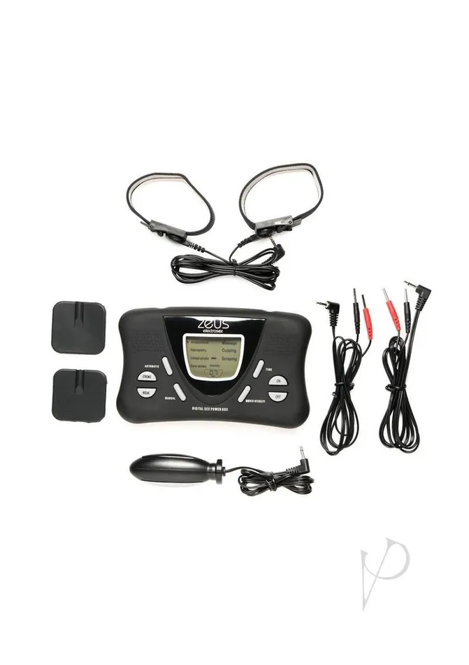 Vibrators Zeus Electrosex Zeus Electosex Deluxe EStim Kit