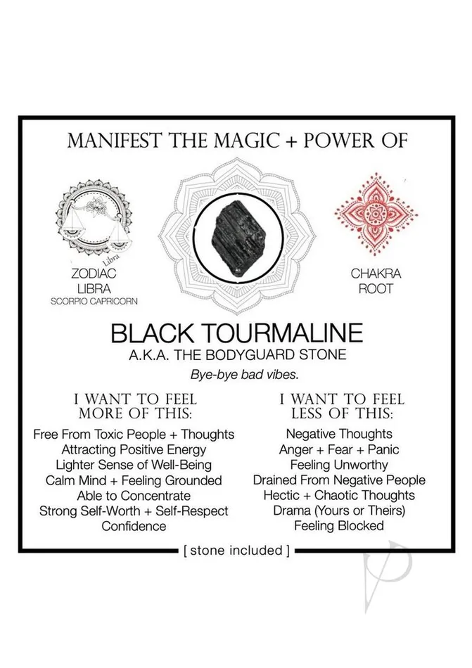 Warm Human Anal Warm Human Black Tourmaline