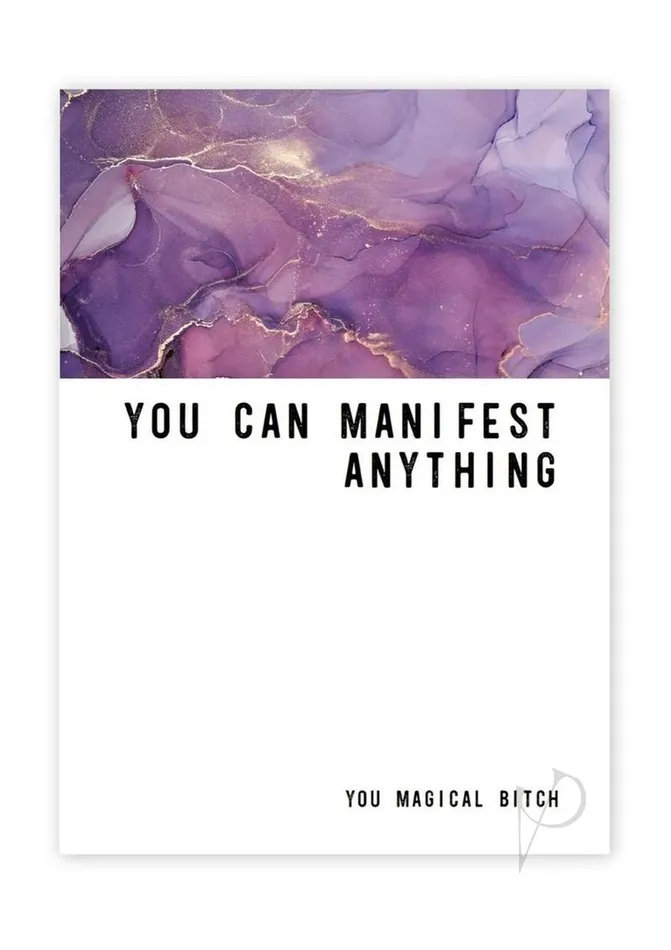 Warm Human Vibrators Warm Human Manifest Greeting Card
