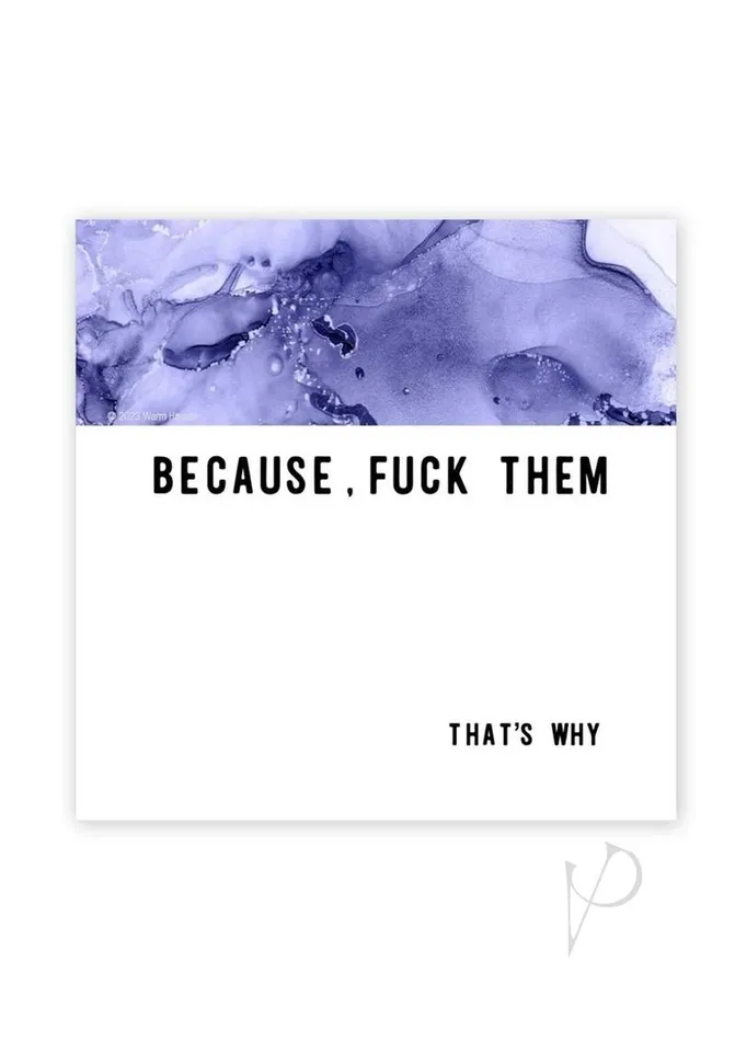 Warm Human Warm Human Because F Them Magnet Vibrators