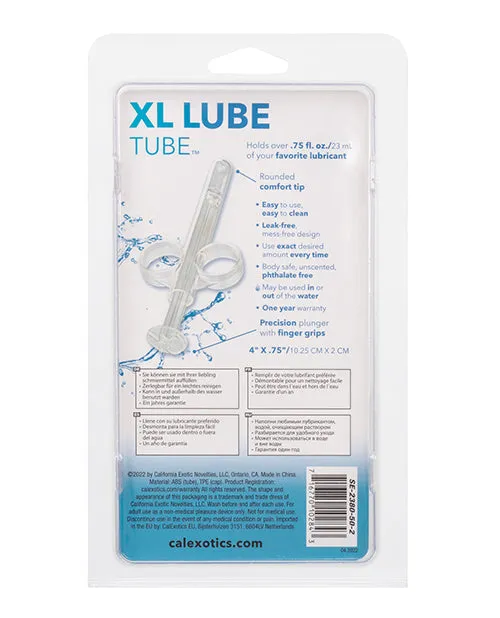 Water Systems Dildos XL Lube Tube Clear Water Systems Dildos XL Lube Tube Clear