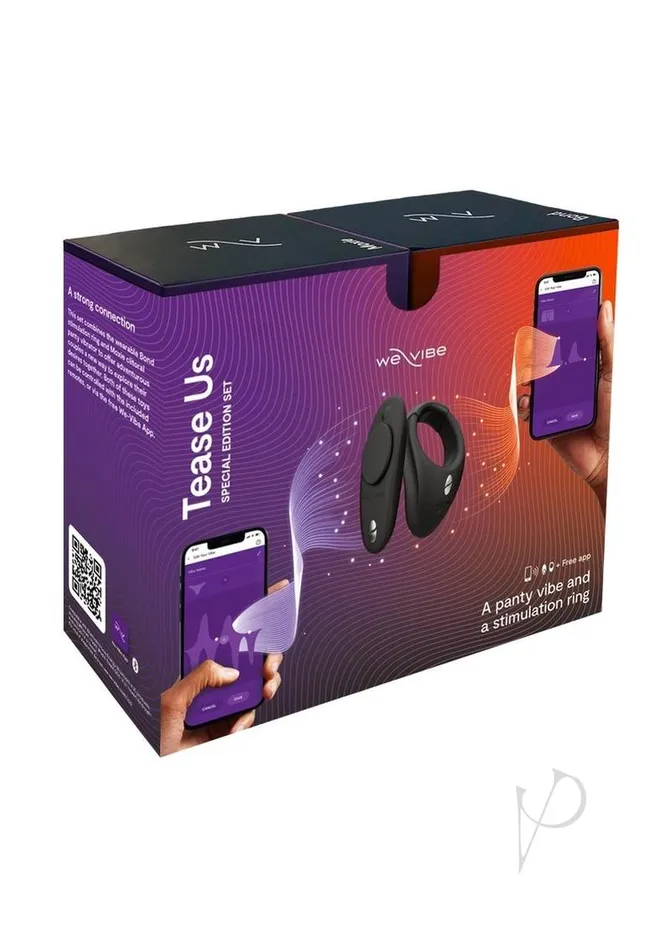 We Vibe Female Sex Toys WeVibe Tease Us App Compatible BondMoxie Special Edition Set Black We Vibe Female Sex Toys WeVibe Tease Us App Compatible BondMoxie Special Edition Set Black
