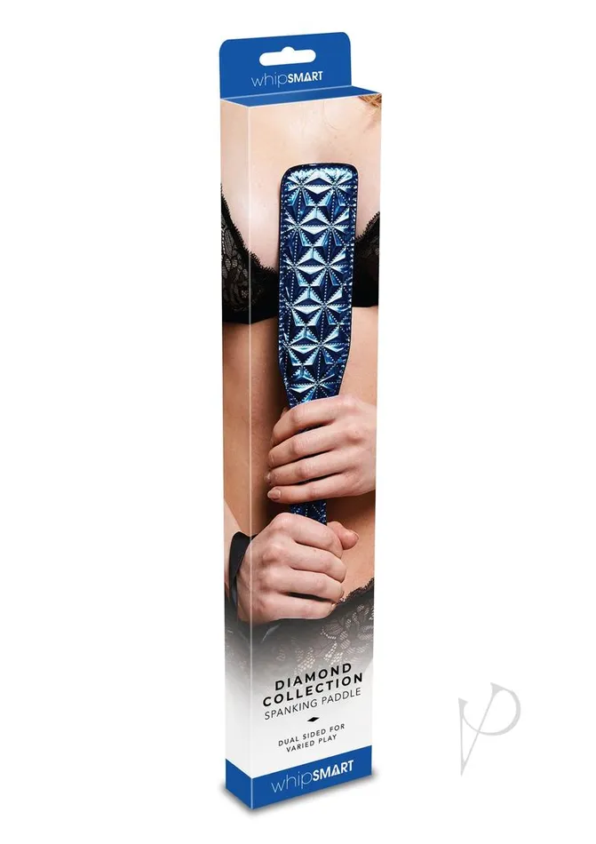 Whipsmart Vibrators WhipSmart Diamond Paddle Blue