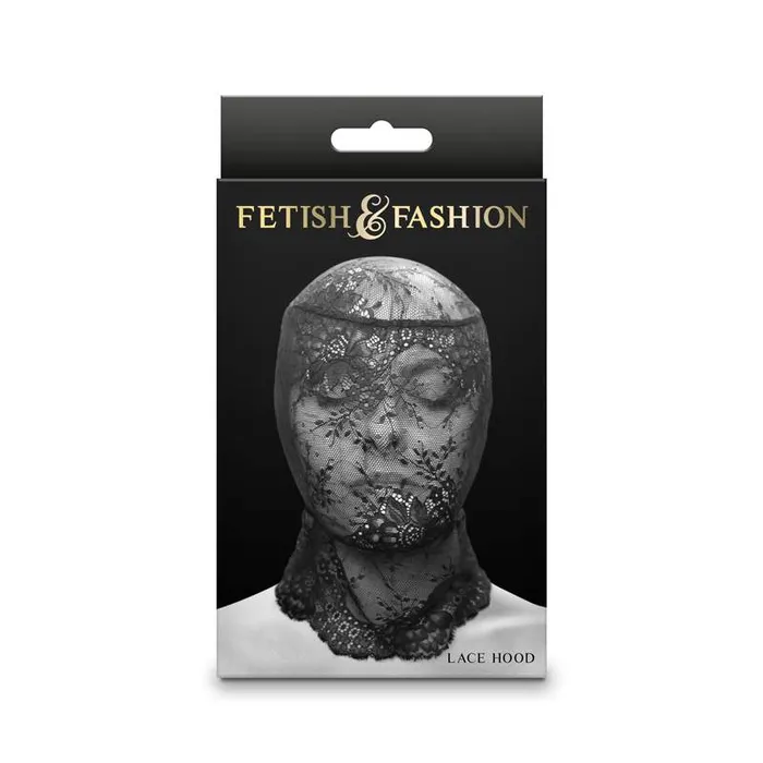 Wild Night Fantasies Anal Fetish Fashion Lace Hood Black