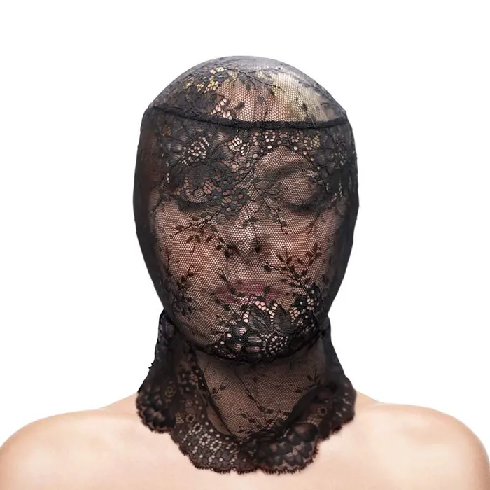 Wild Night Fantasies Anal Fetish Fashion Lace Hood Black