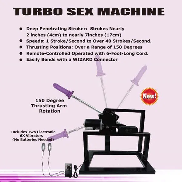 Wild Night Fantasies Female Sex Toys Turbo Sex Machine