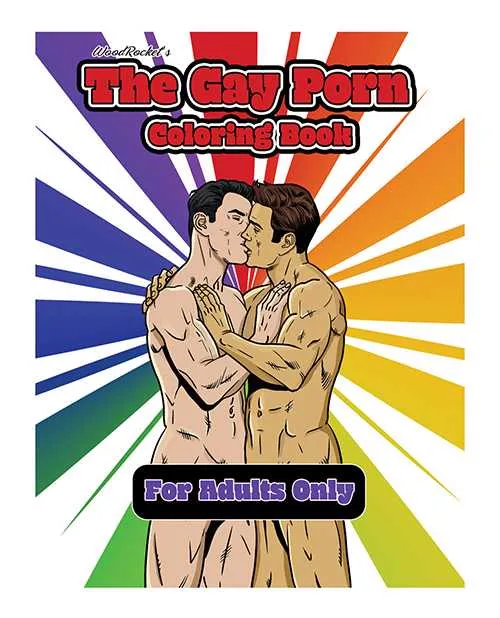 Wood Rocket Dildos The Gay Porn Coloring Book
