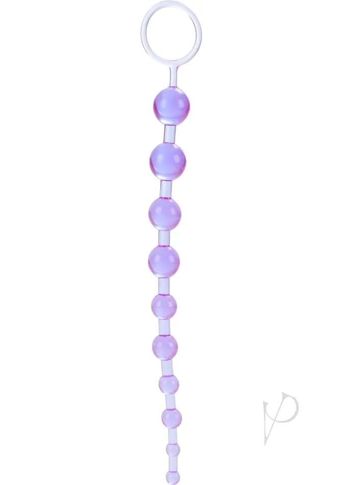 X 10 Anal Beads Purple Beads Anal X 10 Anal Beads Purple Beads Anal