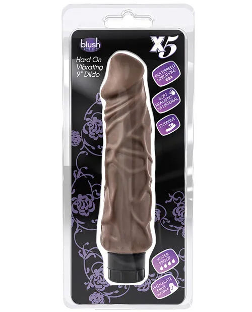 X5 Plus Female Sex Toys X5 Plus Hard On Vibrating Dildo 9in Caramel X5 Plus Female Sex Toys X5 Plus Hard On Vibrating Dildo 9in Caramel